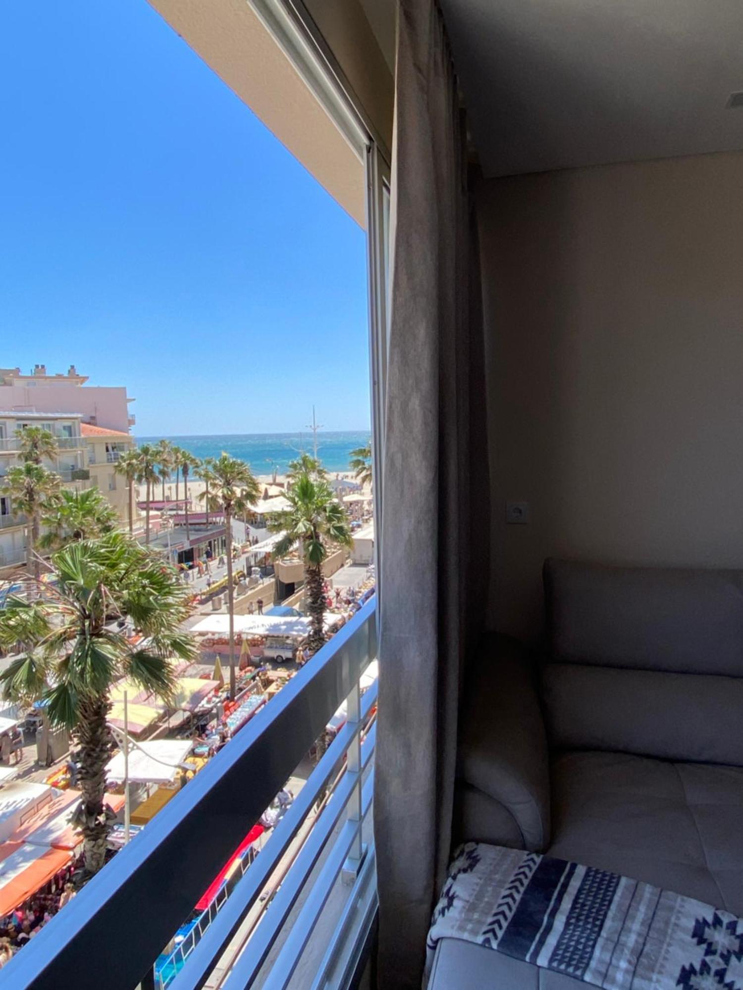 Appartement T2 Vue Sur Mer, Place Mediterranee Canet-en-Roussillon Extérieur photo
